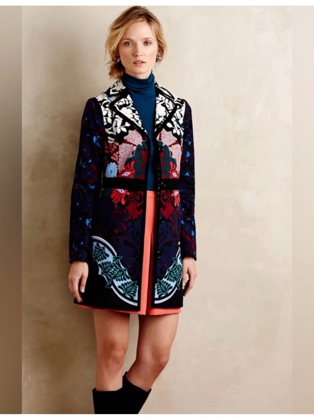 Elevenses x Anthropologie Florilege Coat